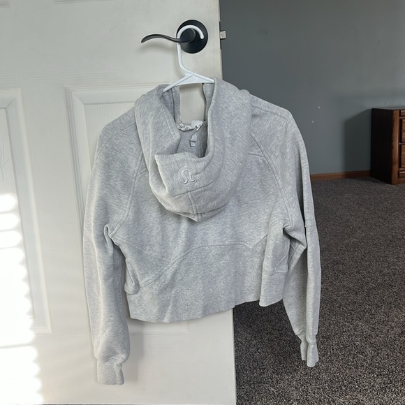 White/Gray Lululemon Scuba - Picture 2 of 3
